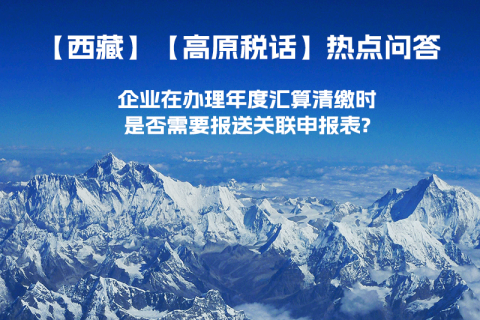 企業(yè)在辦理年度匯算清繳時是否需要報送關聯申報表?