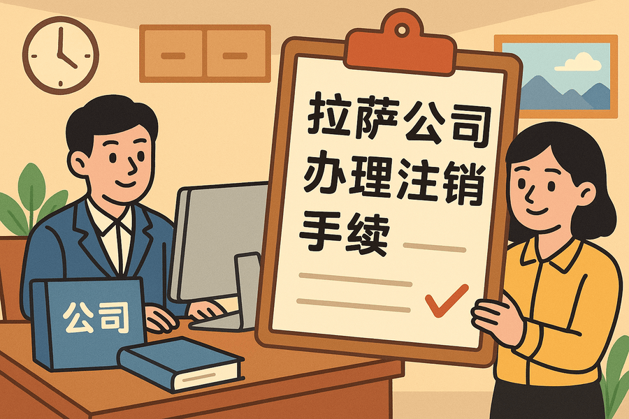 公司不經(jīng)營了，怎么在拉薩辦理注銷手續(xù)？