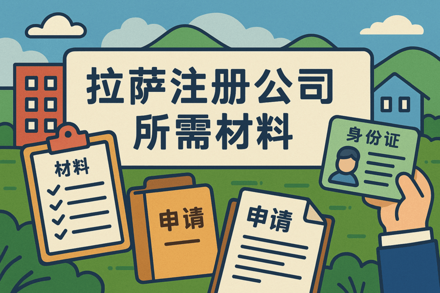 拉薩注冊公司需要哪些資料？